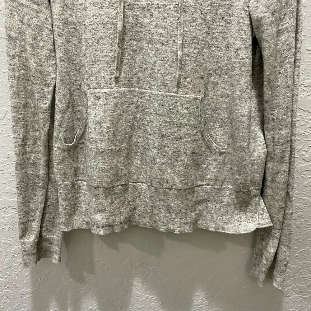 Gap Gray Lightweight Hooded Sweater Size XS